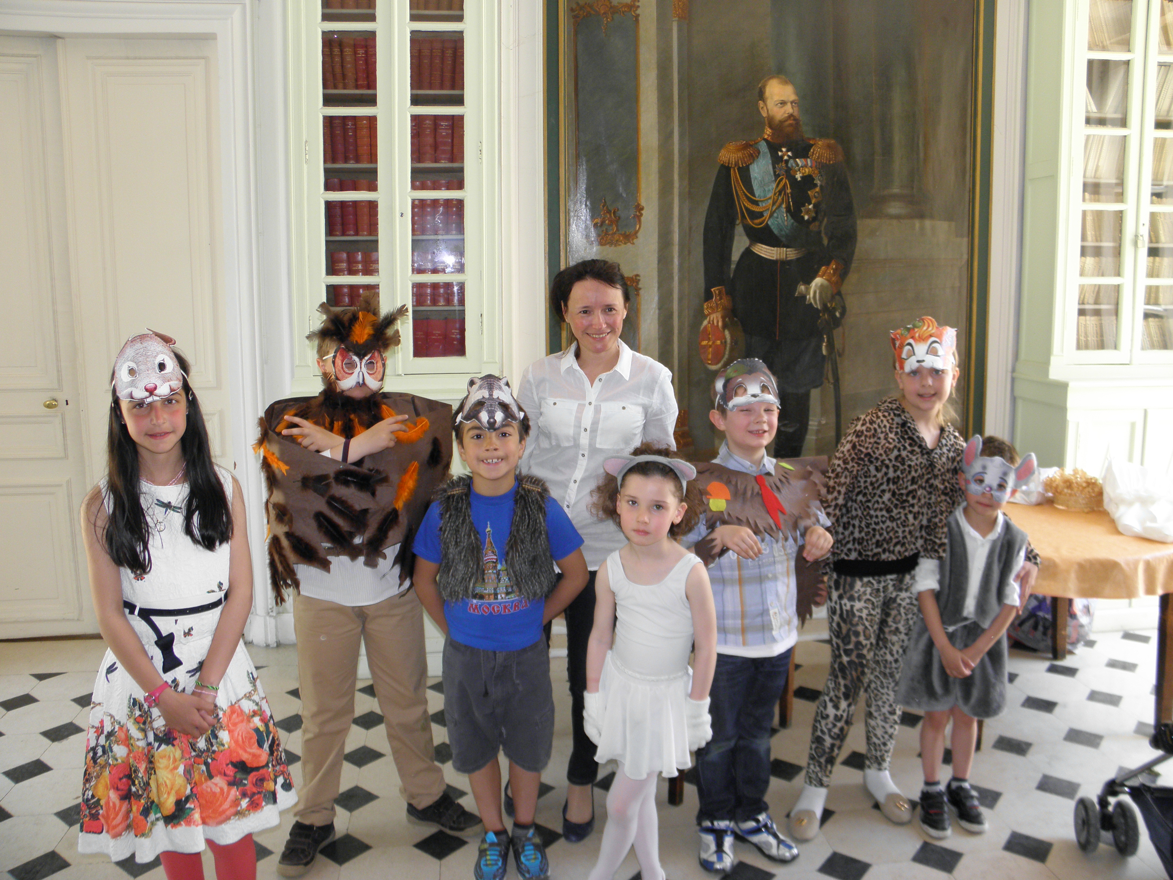 image ronde d'enfants